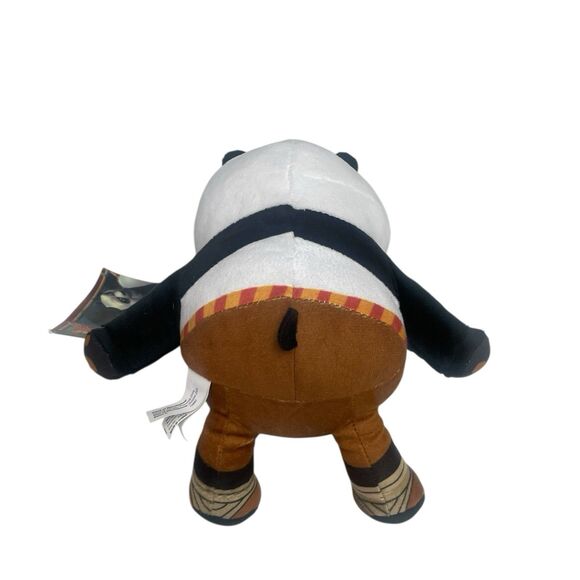 Kung Fu Panda PO Bear & Master Shifu Plush Stuffed Animal Dreamworks 7" Toy 2 Pc - Picture 4 of 7